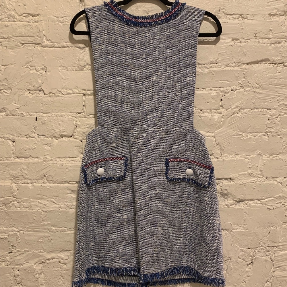 Blue tweed Zara Jumper